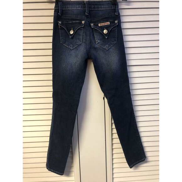 Hudson Size 7 Back Flap Blue Jeans - Picture 3 of 5